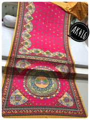 Madhubani Digital Sarees#AK416