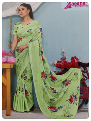 Designer Synthetic Saree #C3260