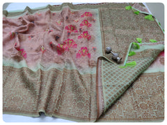 Banaras Cotton Blend Sarees