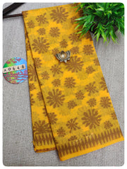 Simple Cotton Sarees #A0648