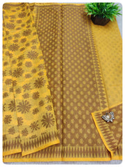 Simple Cotton Sarees #A0648