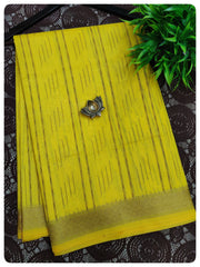 Silk Cotton Sarees #A0642