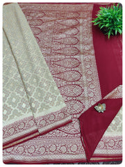 Banaras Georgette Sarees #A0976