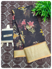 Kadambari Floral Linen #A0809