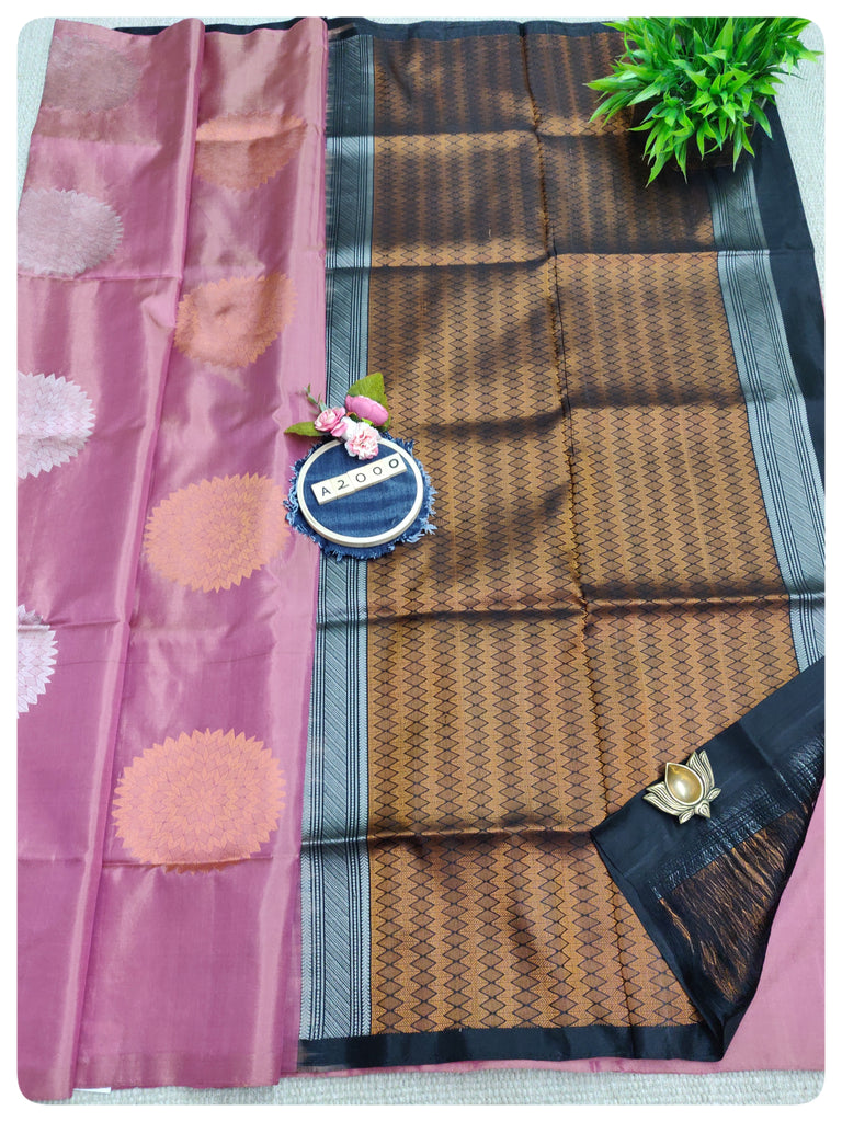 Pure Soft Silk Sarees #A2000