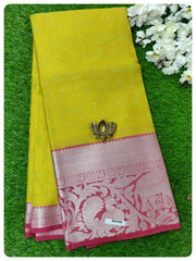 Kora Musline Sarees #A6446
