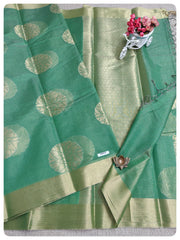 Varanasi Tissue Blend Sarees #A8844