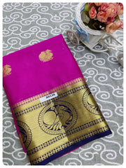 Semi Crepe Sarees #A9136