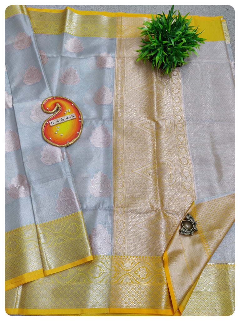 Tissue Zari Kota Saree #B2422