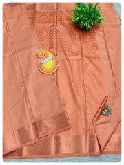 Semi Silk Sarees #B3165