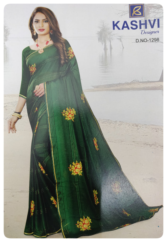 Synthetic Saree A119