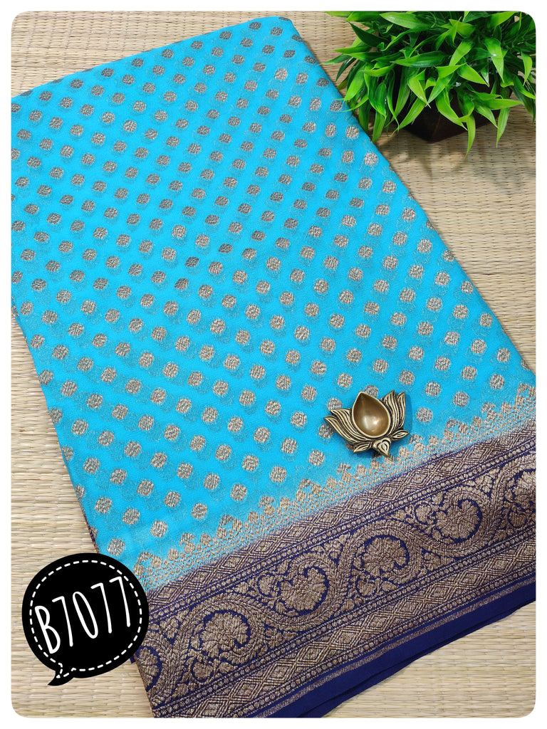 Pure Banaras Georgette #B7077