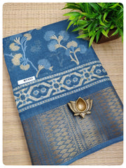 Fancy Cotton Sarees #B7493