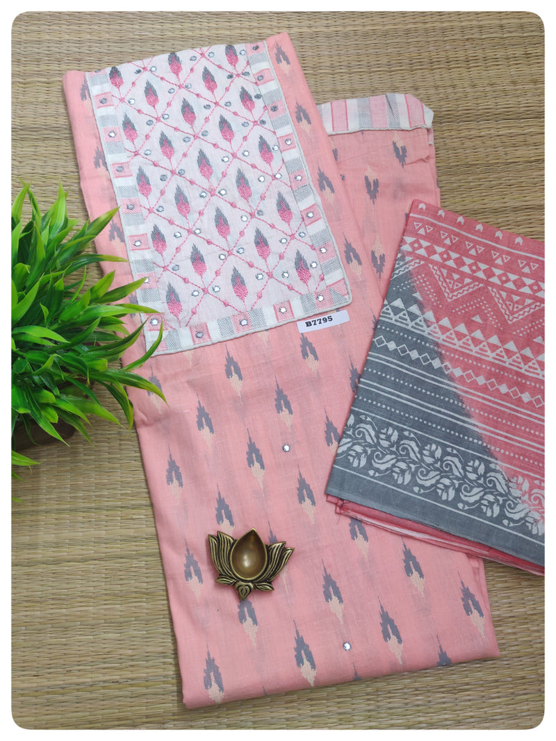 Jaipur Cotton Dress Materials #B7795