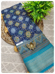 Fancy Cotton Sarees #C0457