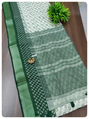Fancy Cotton Sarees #C0642
