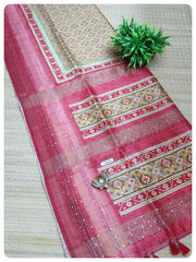 Printed Rawsilk #C1515