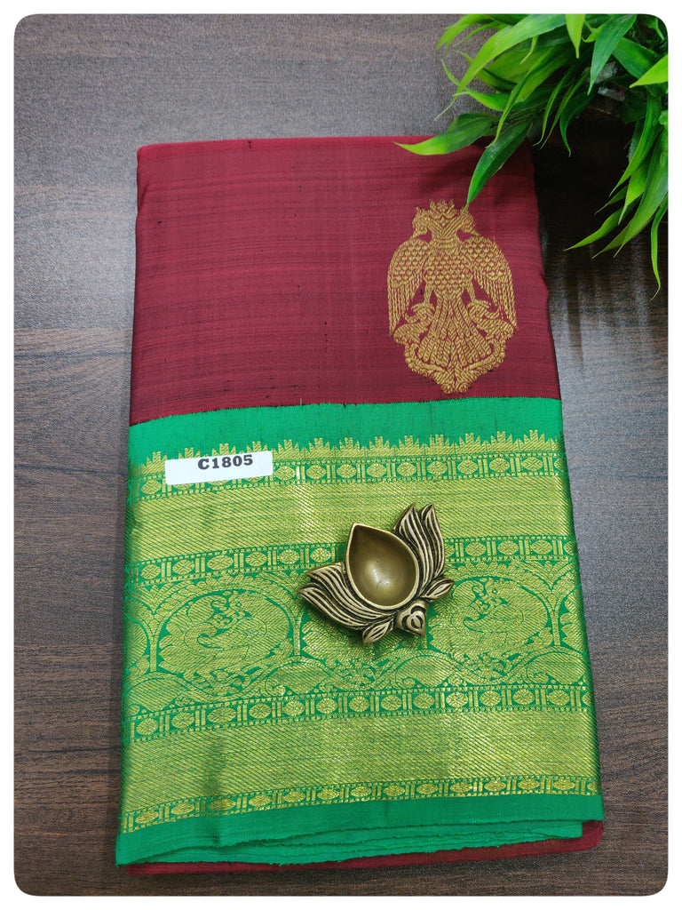Kanchi Pure Silk Sarees #C1805