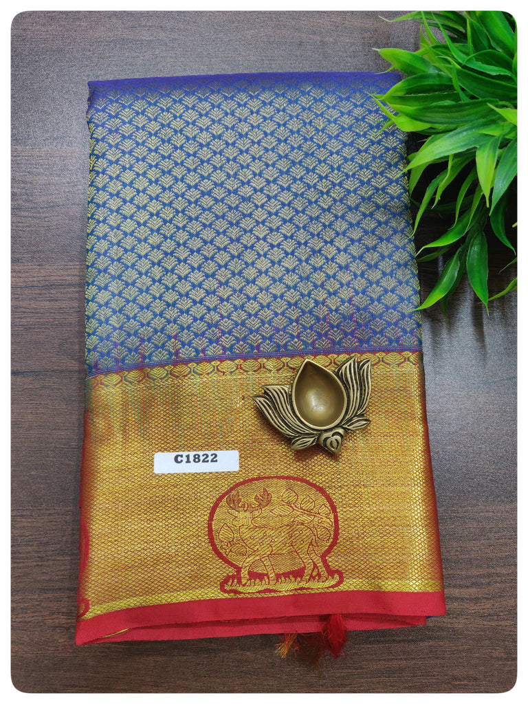 Kanchi Pure Silk Sarees #C1822