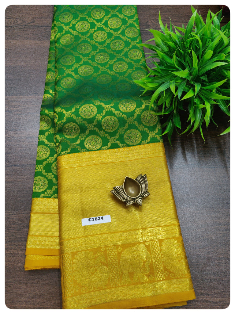 Kanchi Pure Silk Sarees #C1824