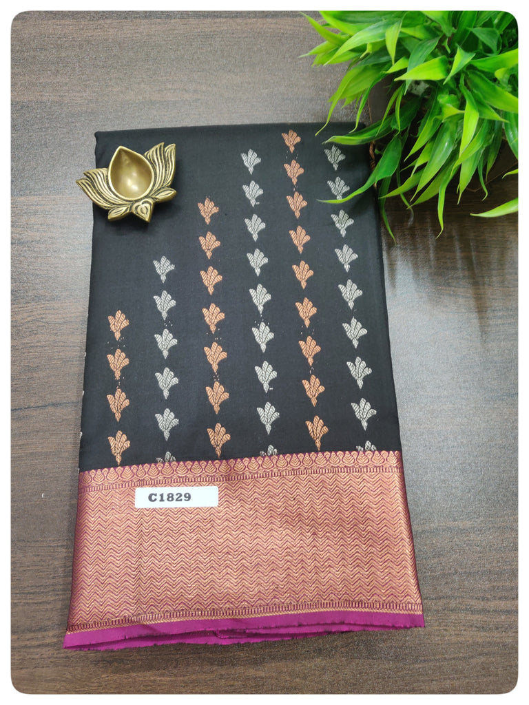 Kanchi Pure Silk Sarees #C1829