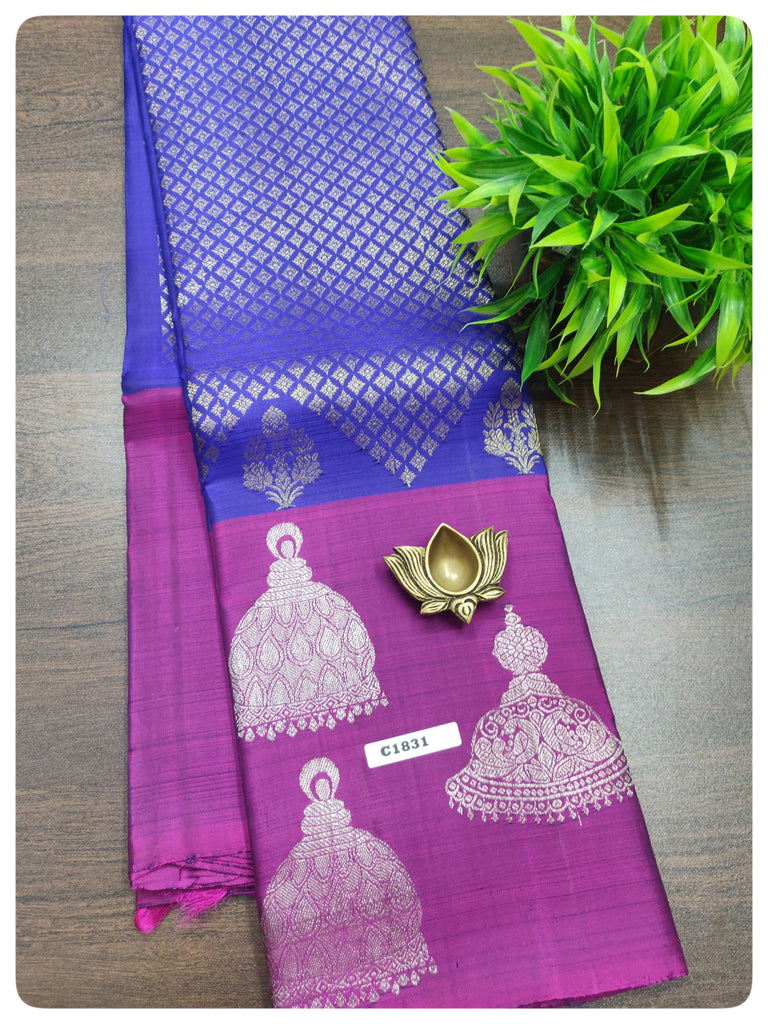 Kanchi Pure Silk Sarees #C1831
