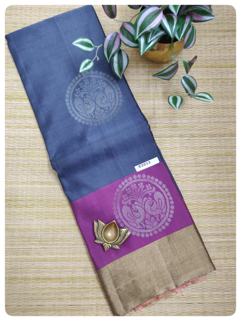 Butta Silk Mix Sarees #C2013