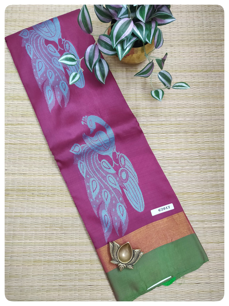 Butta Silk Mix Sarees #C2017