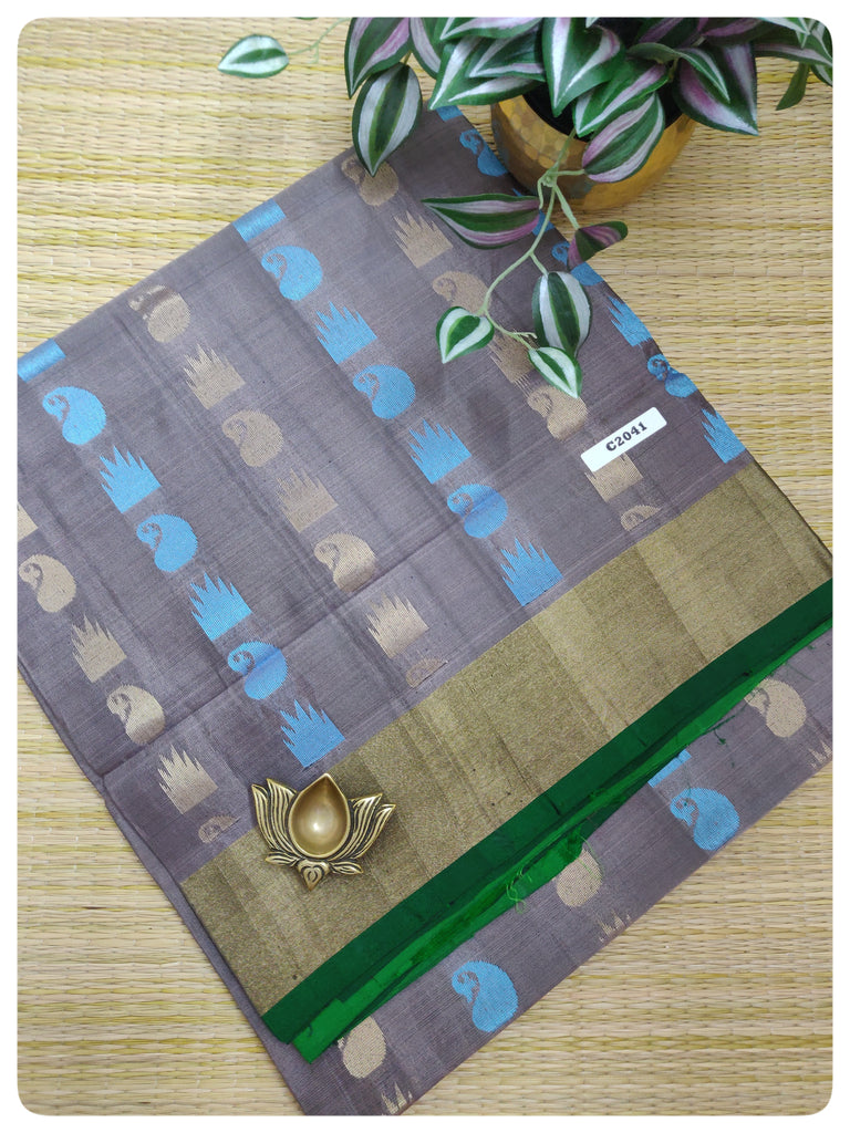 Butta Silk Mix Sarees #C2041
