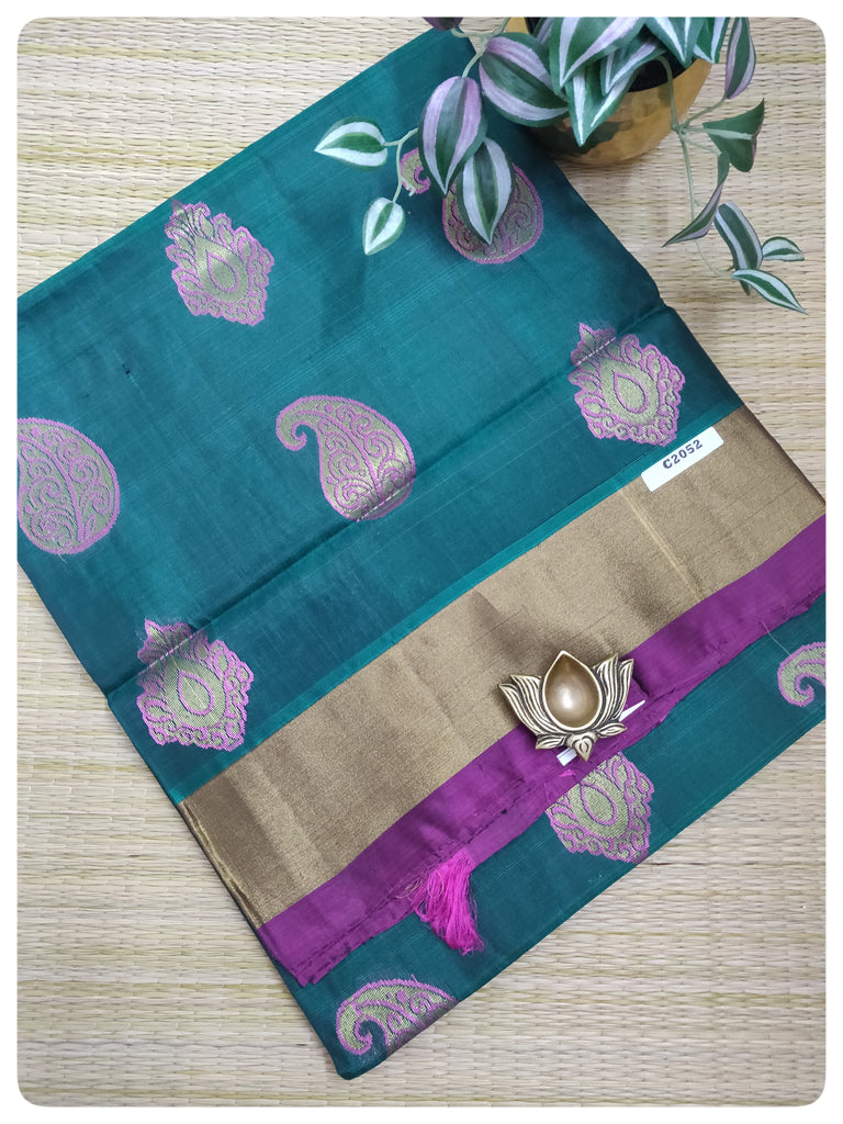 Butta Silk Mix Sarees #C2052