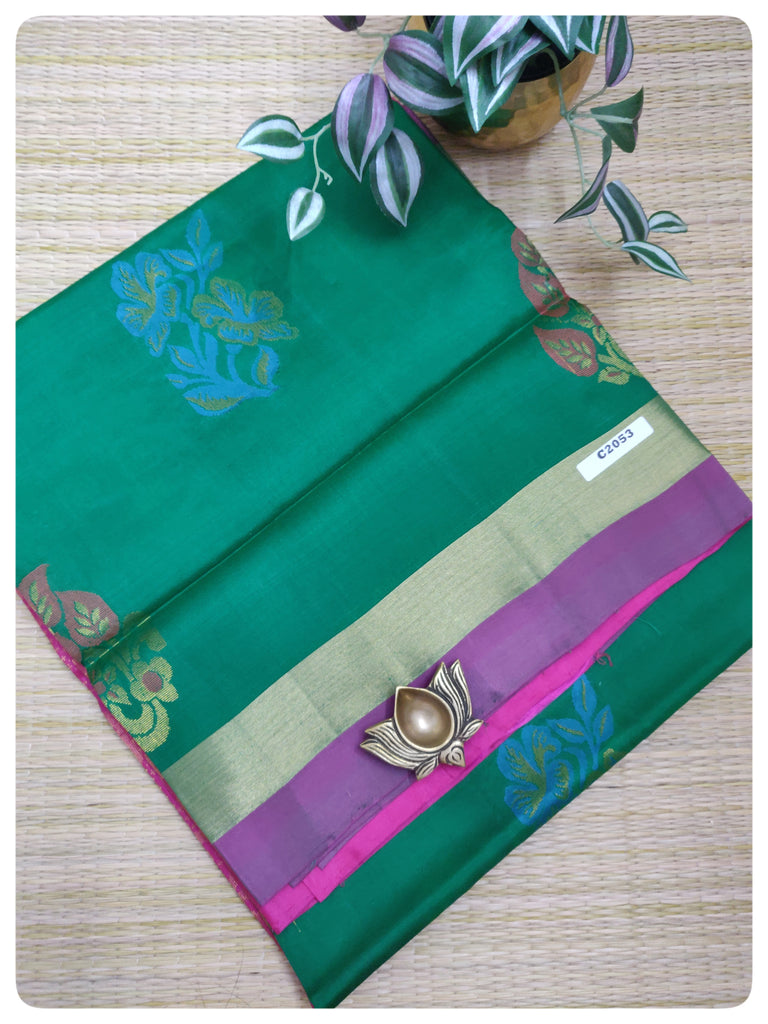 Butta Silk Mix Sarees #C2053