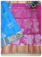 Butta Silk Mix Sarees #C2068