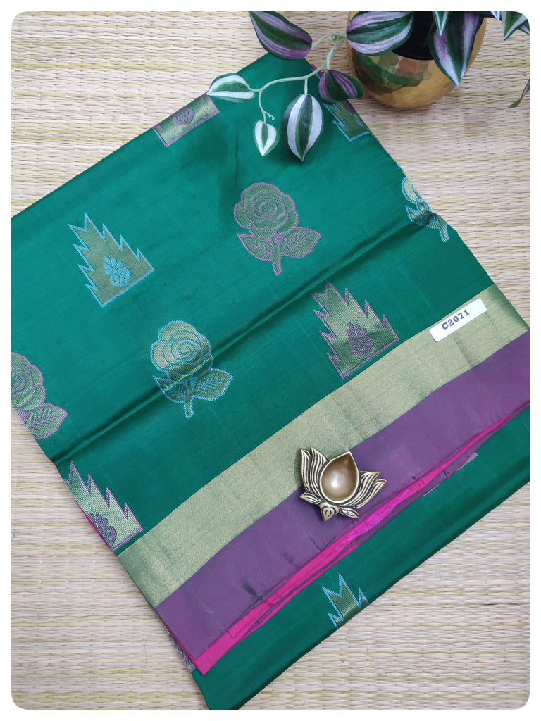 Butta Silk Mix Sarees #C2071