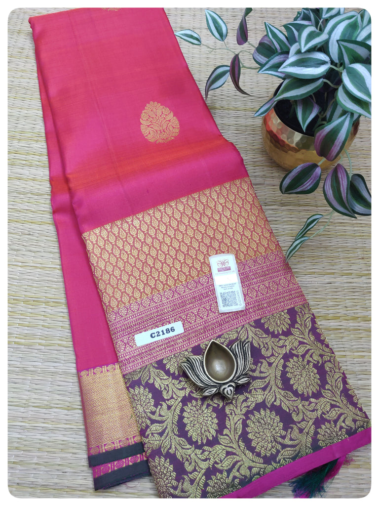 Kanchi Pure Silk Sarees #C2186