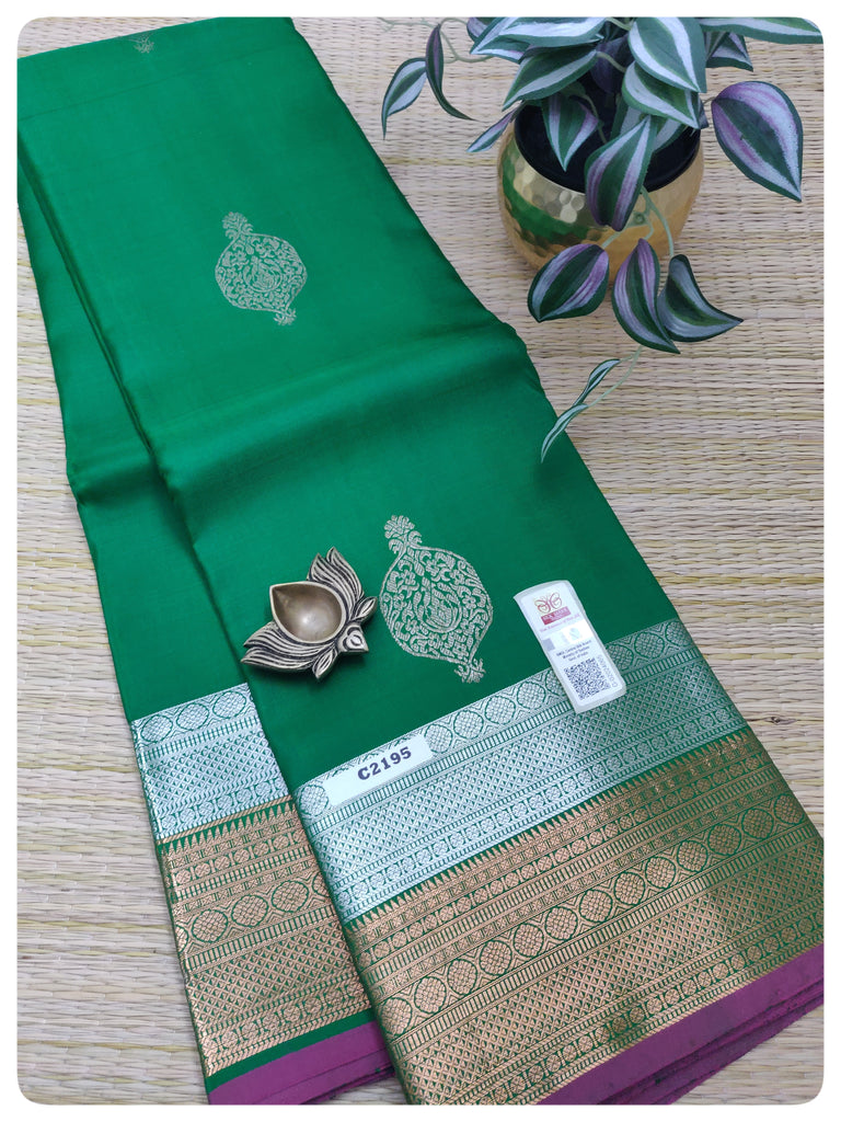 Kanchi Pure Silk Sarees #C2195