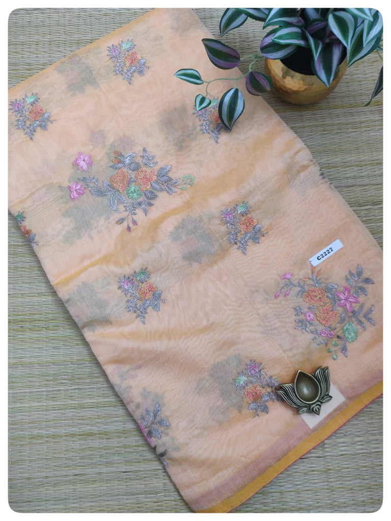 Chanderi sarees#C2227