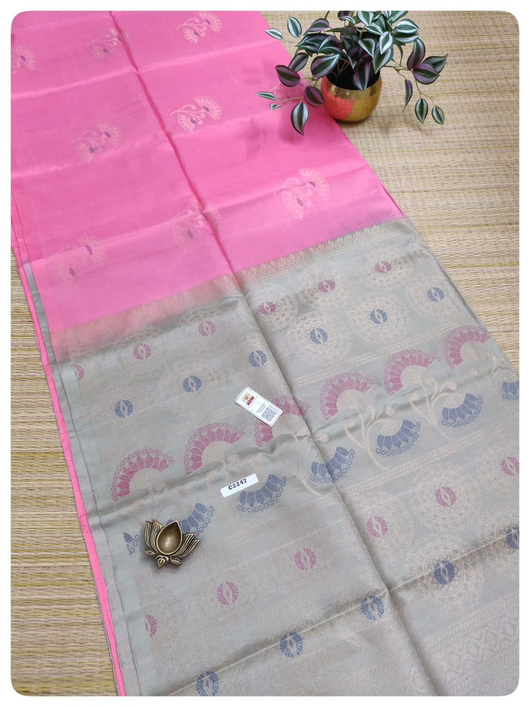 Pure Soft Silk Sarees #C2247