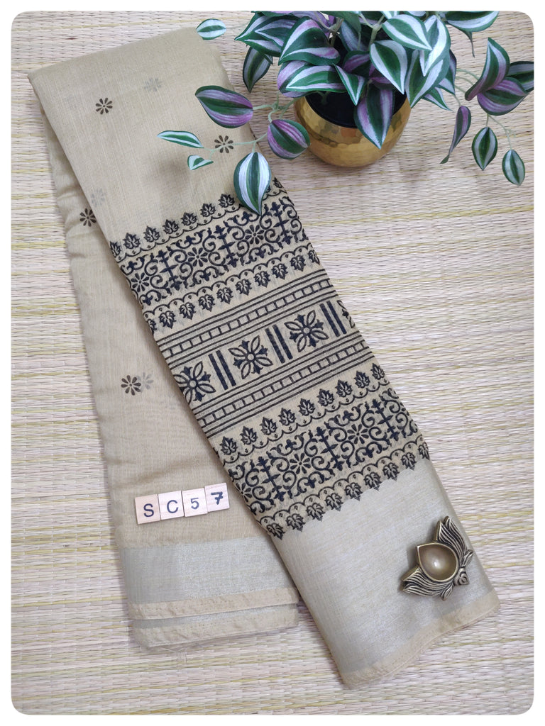 Fancy Cotton Sarees #SC57