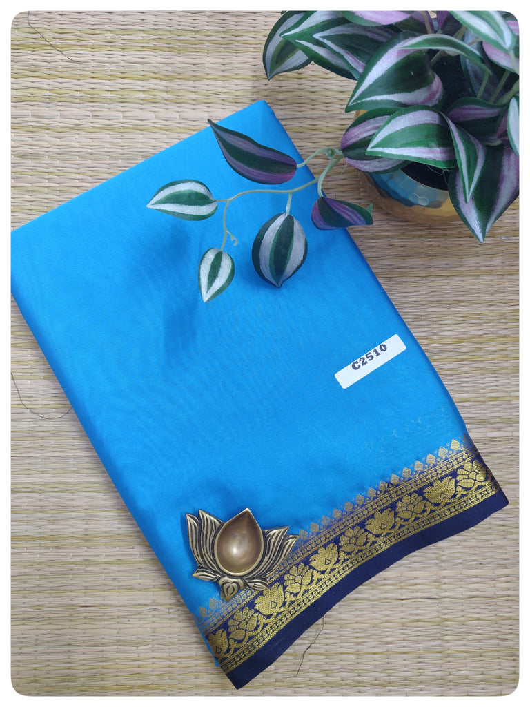 Semi Crepe Sarees #C2510