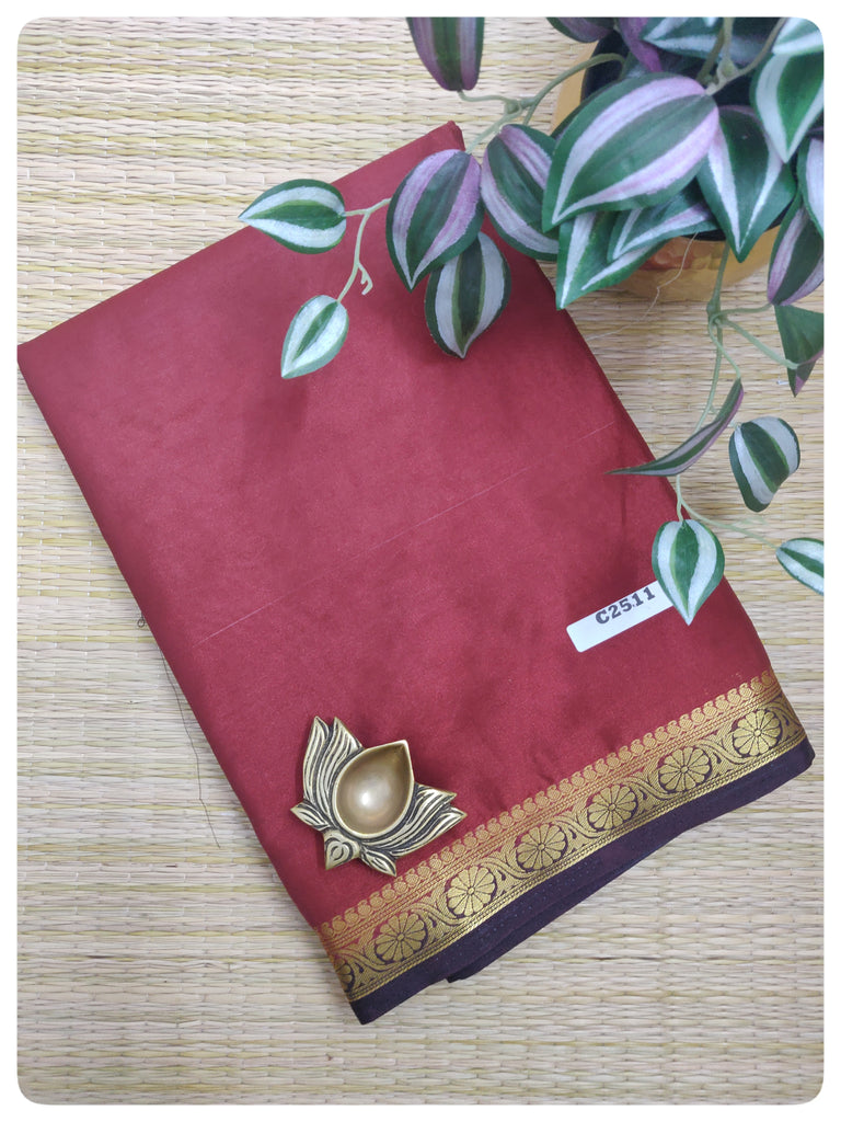 Semi Crepe Sarees #C2511
