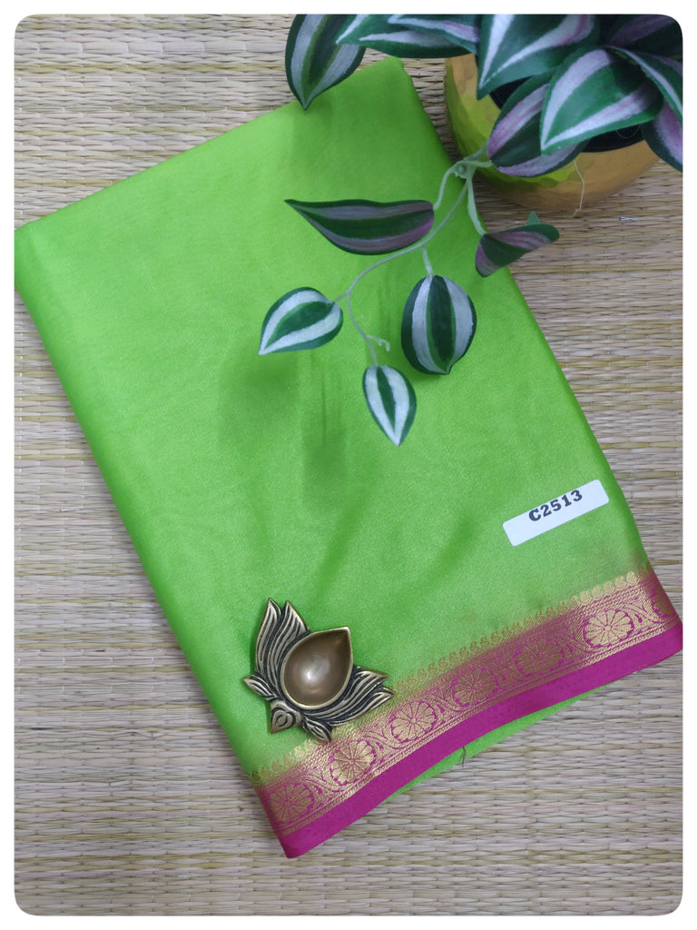 Semi Crepe Sarees #C2513