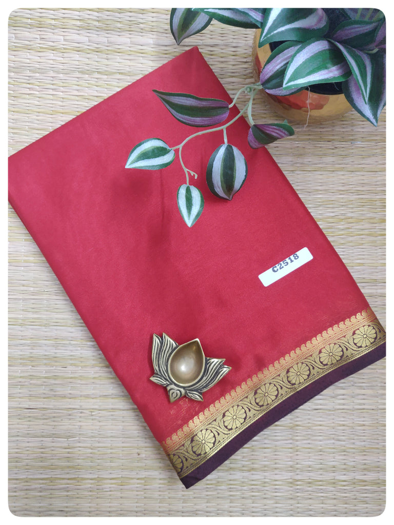 Semi Crepe Sarees #C2518