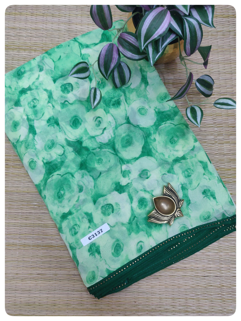 Designer Synthetic Saree #C3137