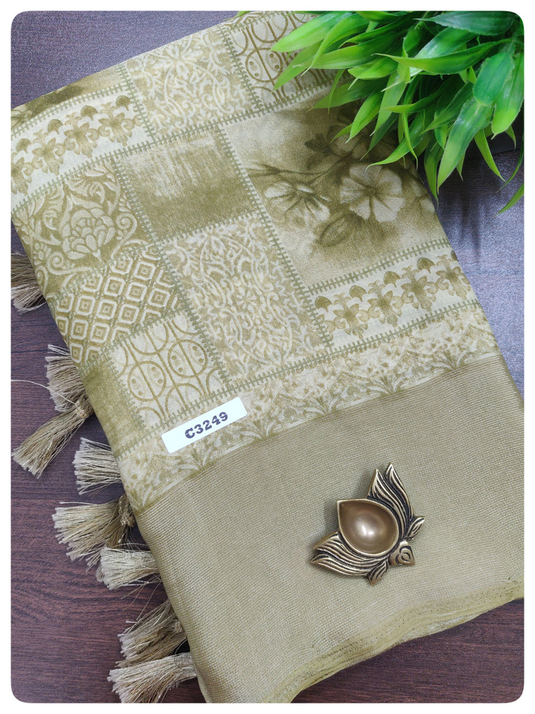 Shimmer Silk sarees #C3249