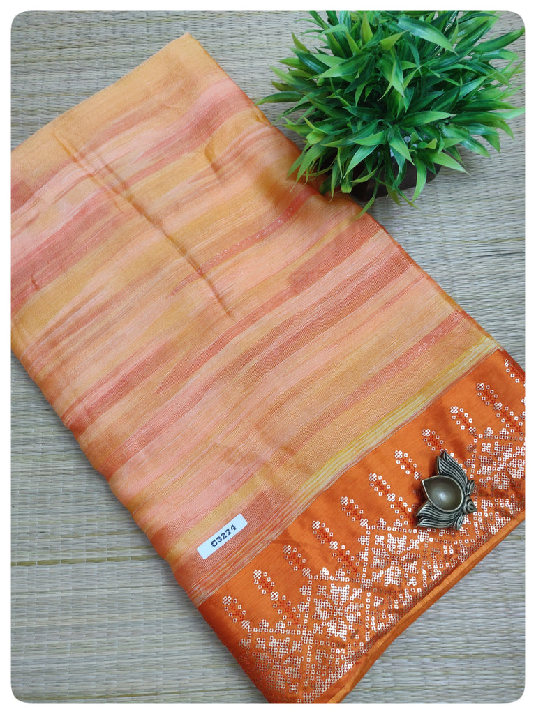 Shimmer Silk sarees #C3274