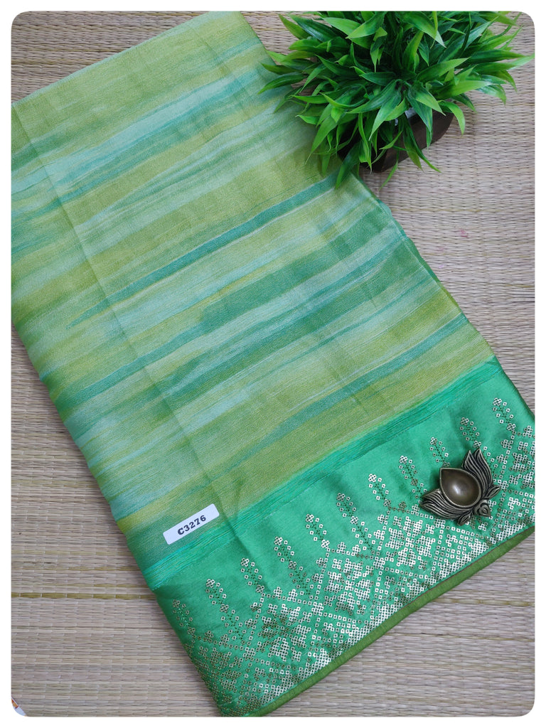 Shimmer Silk sarees #C3276