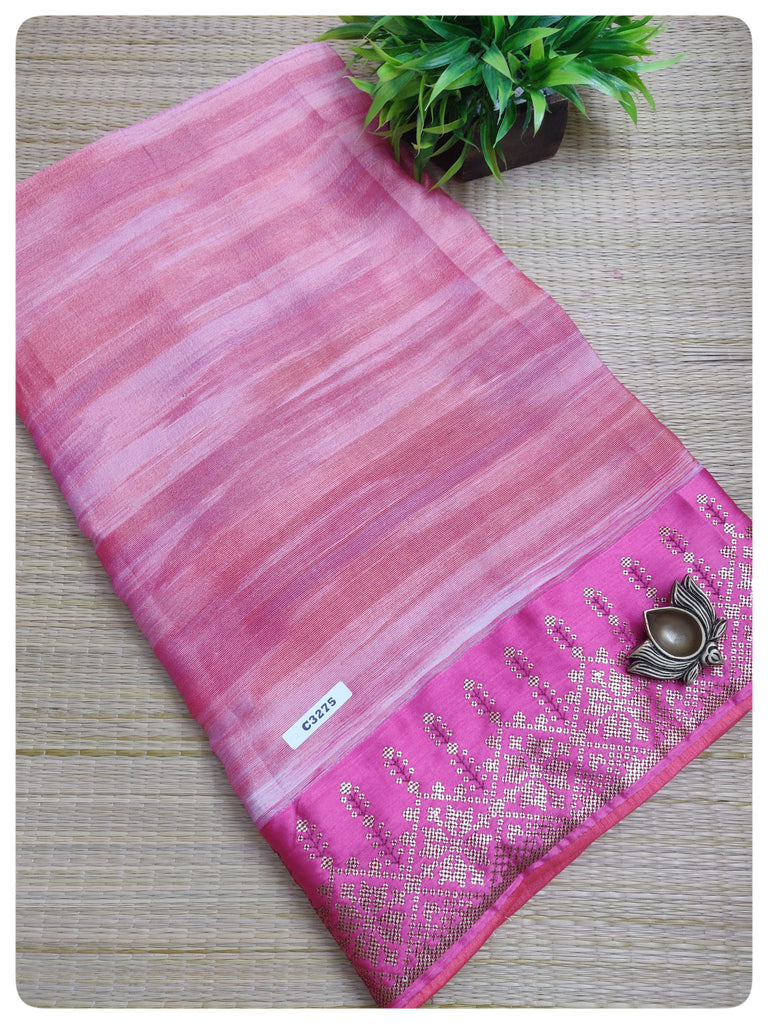 Shimmer Silk sarees #C3275
