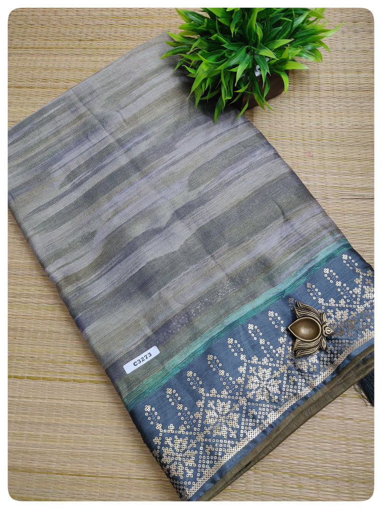 Shimmer Silk sarees #C3273