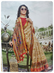 Fancy Cotton Sarees #C3308