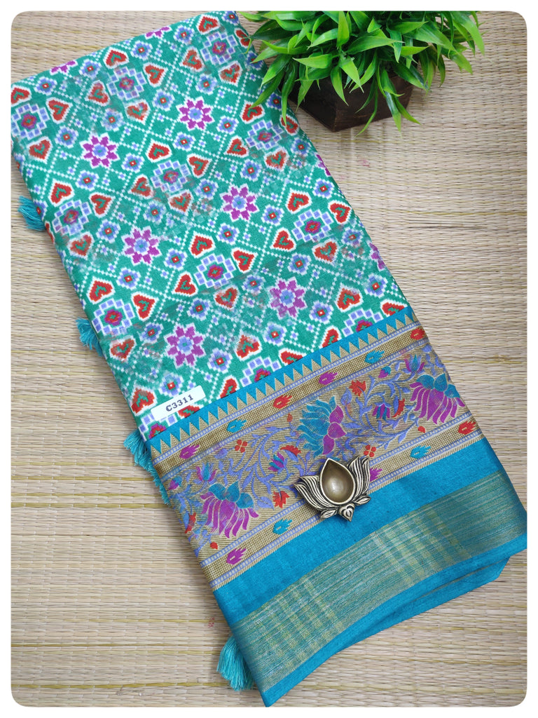 Fancy Cotton Sarees #C3311